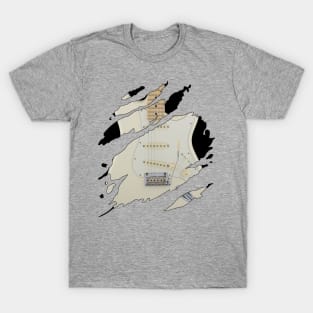 White Stratocaster Soul T-Shirt